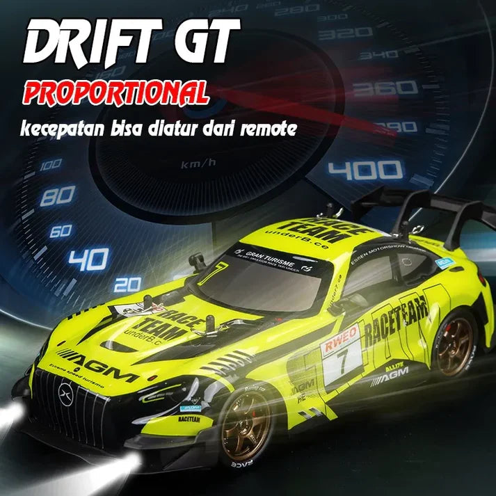 1:16 Scale 4WD Drift RC Car – High-Speed Racing Car with Proportional Steering & Throttle