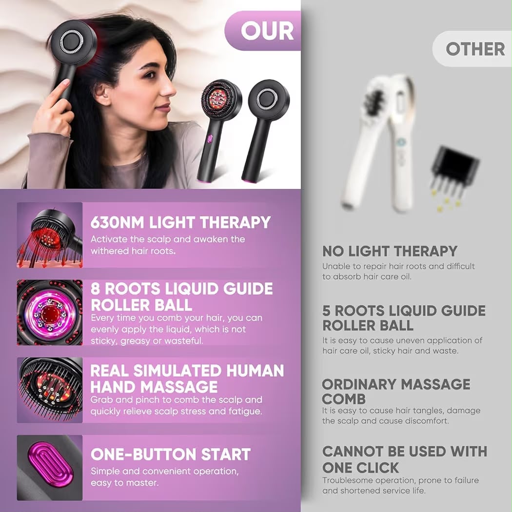 HairRevive Pro™ LED Scalp Massager