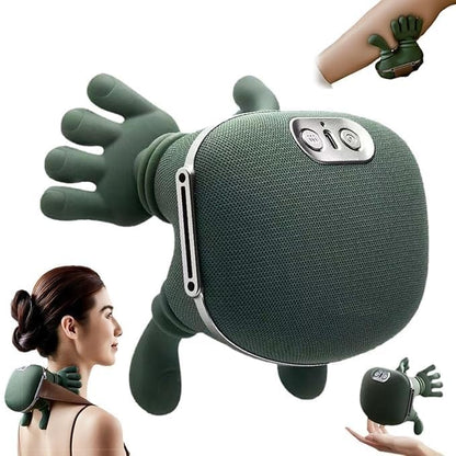 Bionic Heated Massager, Wireless Portable  Neck and Back Massager..