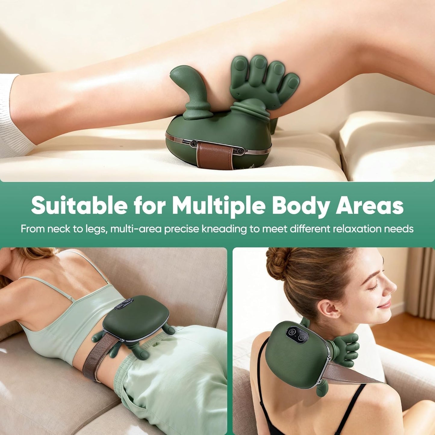 GripEase Hands-Free Neck & Shoulder Massager..