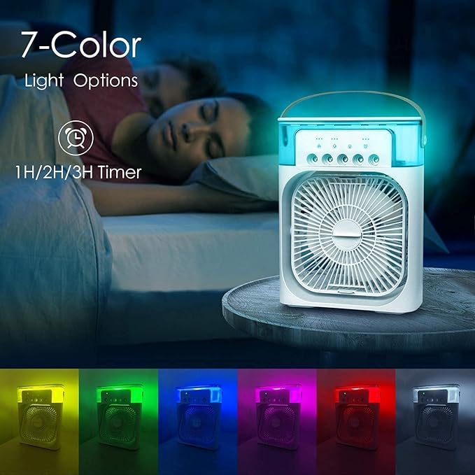❄️ Portable Evaporative Air Cooler with Mist Function fan..