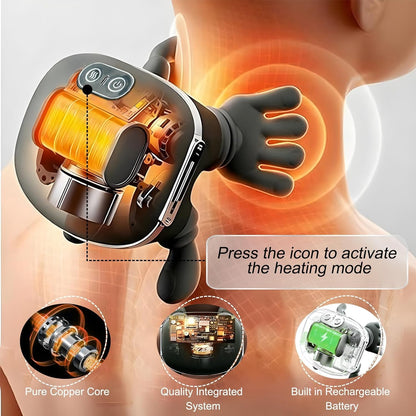 GripEase Hands-Free Neck & Shoulder Massager..