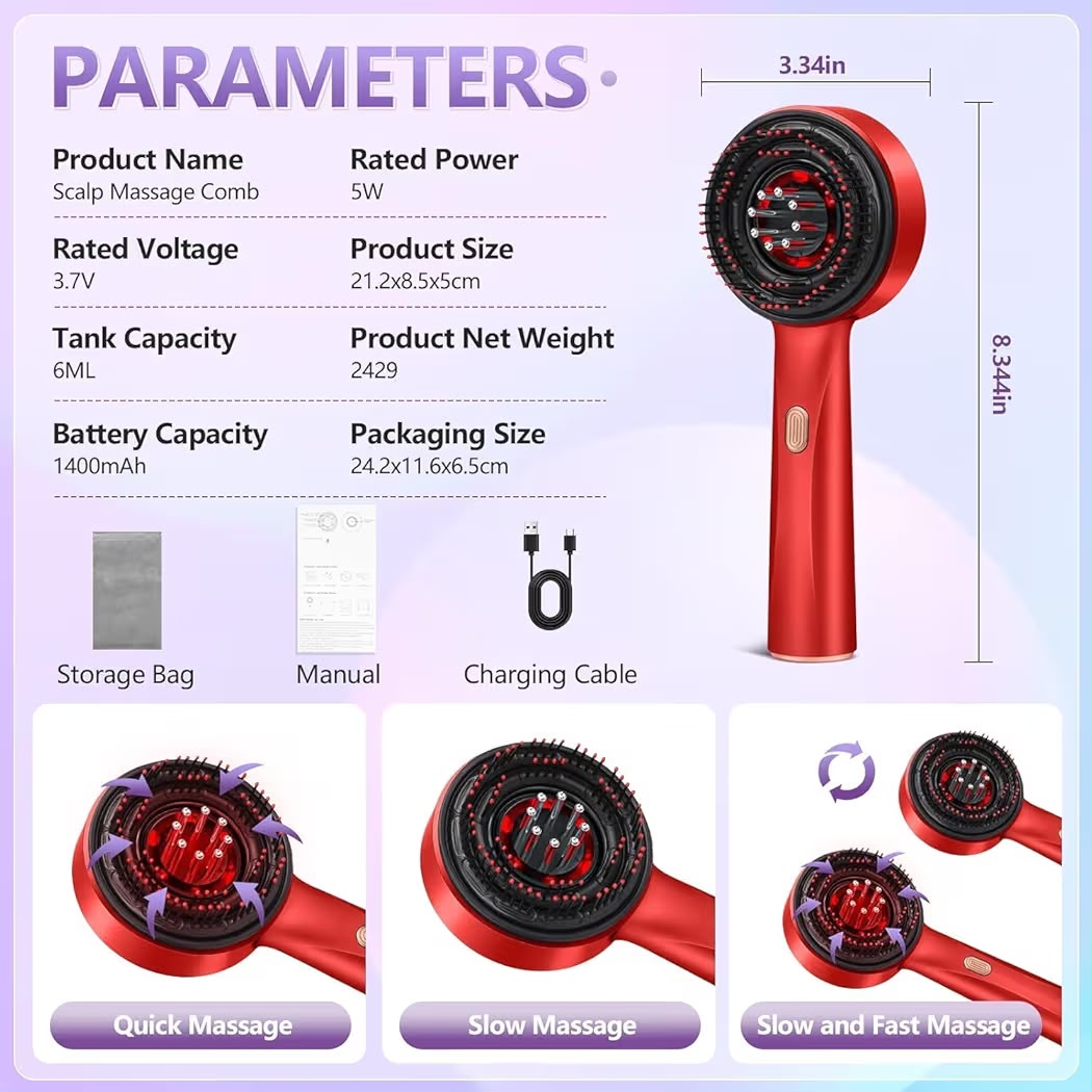 HairRevive Pro™ LED Scalp Massager